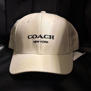 Coach Baseball Hat - Chalk - XS/S